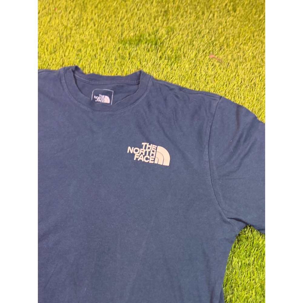 The North Face Mens Navy Blue Adventure Van Graphic T-Shirt Large NF0A811L